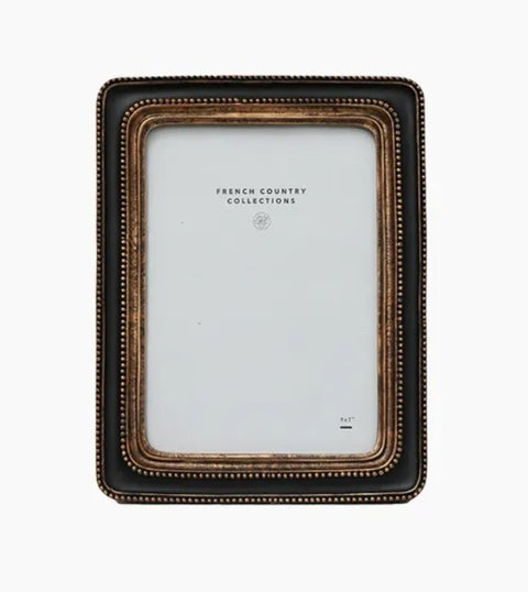 Beaded Photo Frame Black 5x7