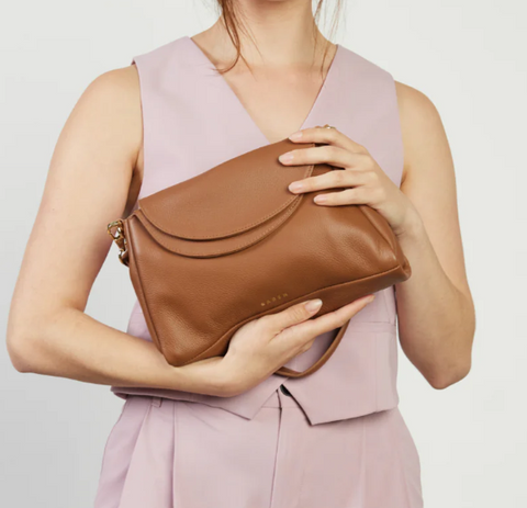 Saben Beckett Crossbody Tan Luxe