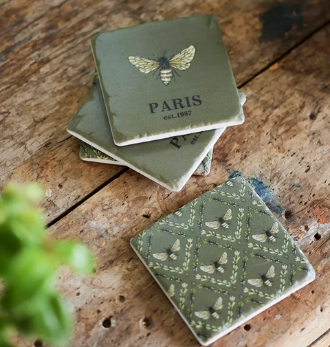 Bee Hive Coasters  (4PC)