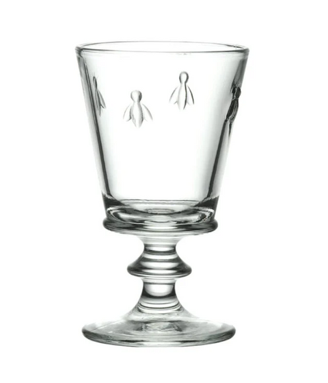Set 6 Bee wine glass 240 mls