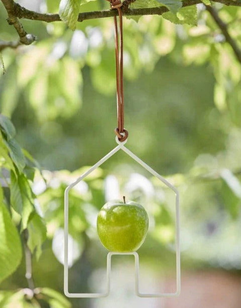 Apple Bird Feeder House