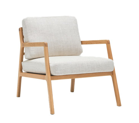 Braxton NYSSE Chair - Oatmeal Fabric