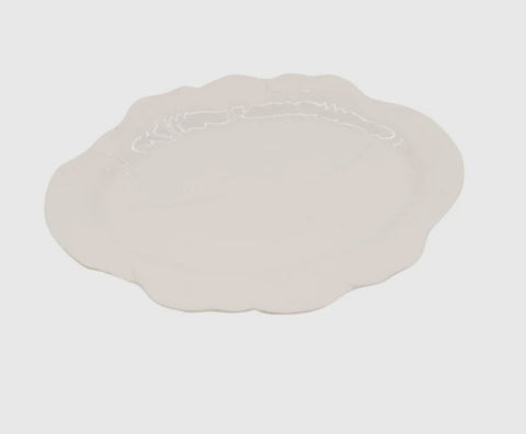 Melamine Cabbage Oval Platter 40cm