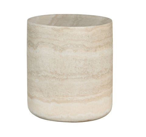 Braxton Side Table Carrara 45x45x50