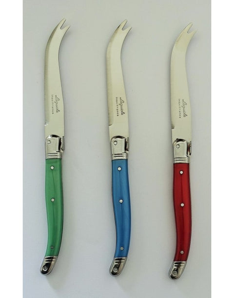 Blue long cheese knife 23 cm