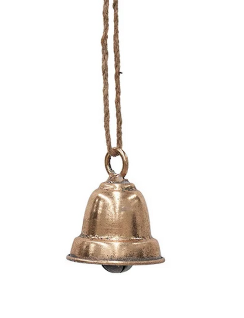 Charm Bell Hanging Dec. Gold SM