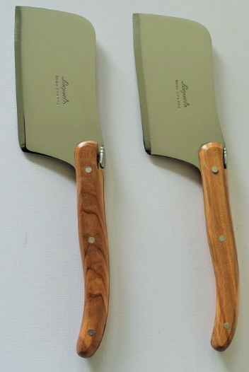 Laguiole Wood Hand Wash Short Cheese Hatchet 16cm