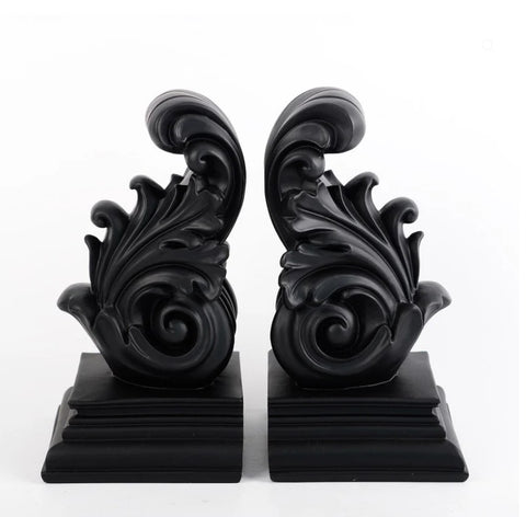 Classic Bookends- Black