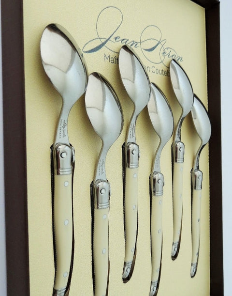 Black 6 coffee spoons gift box