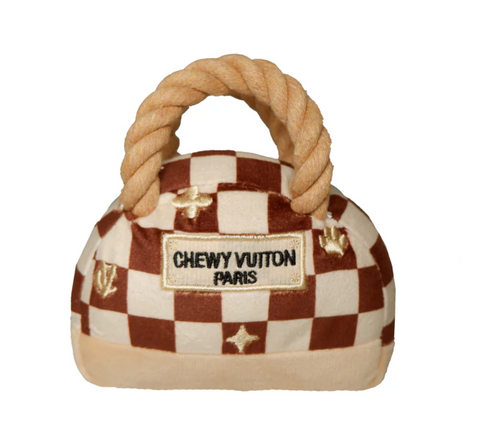 Chewy V Cream Handbag