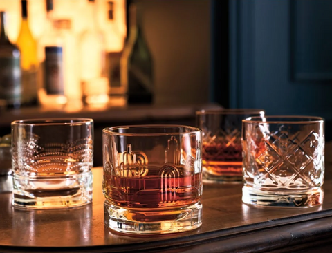 Gift box 4 Dandy Whiskey glasses 300mls