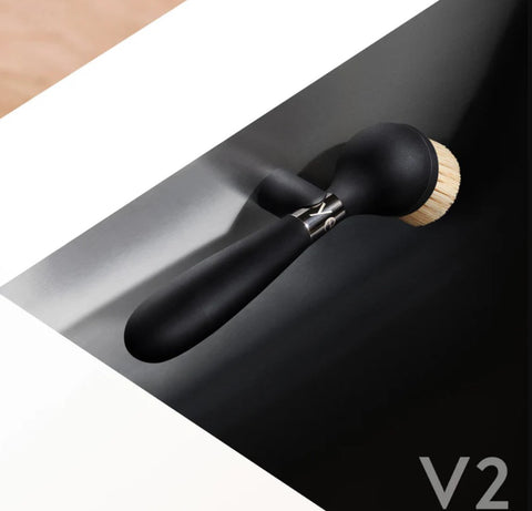 V2 - Dish Brush Magnetic - Black