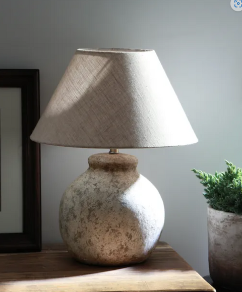 Elba Lamp Terracotta Short