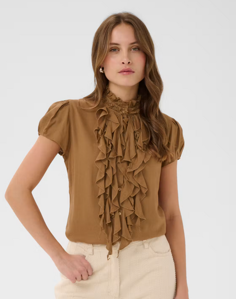 Elli SZ SS Shirt Toasted Coconut