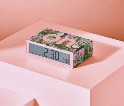 Flip + Alarm Clock - Basquiat In Italian