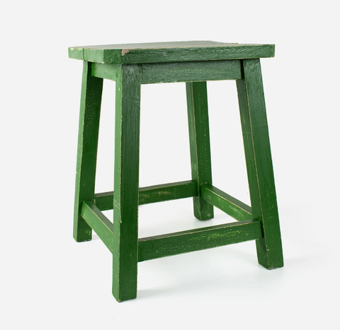 Florence Stool Square Green