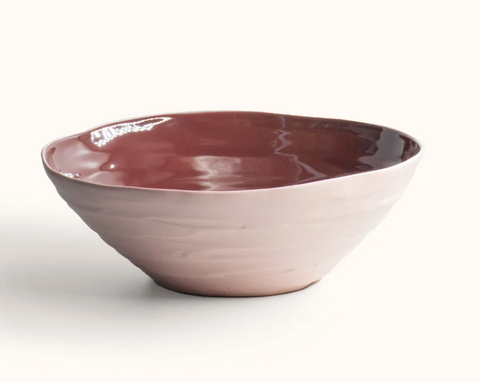 Gather BOWL Pink Clay / Merlot Medium