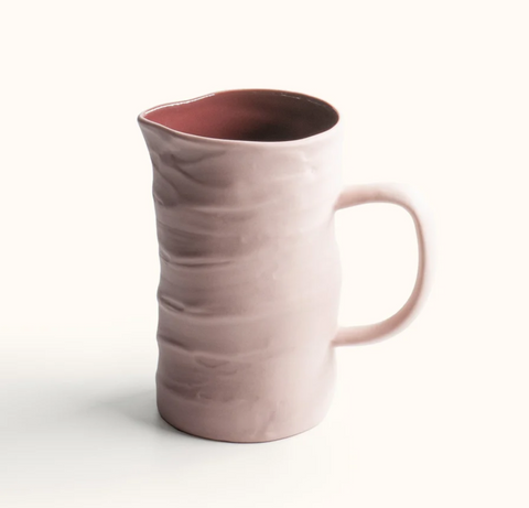 Gather Jug Pink Clay / Merlot Small