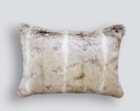 Heirloom Faux Fur-Rabbit 30 x 45 Cushion