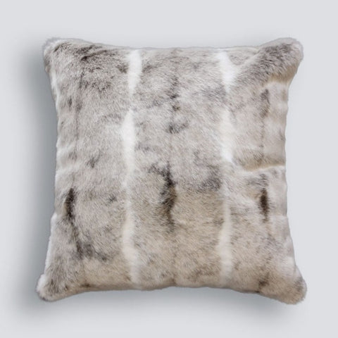 Heirloom Faux Fur-Rabbit 45 x 45 Cushion