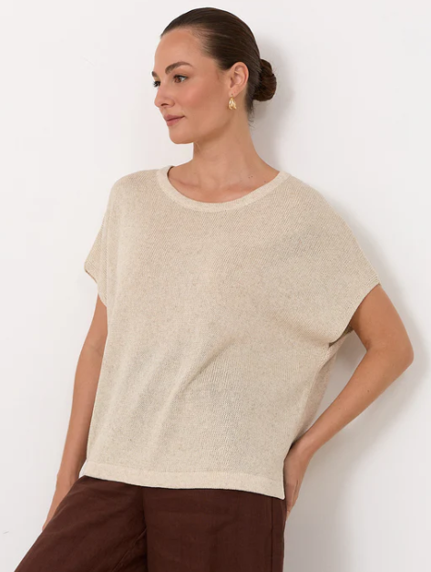 Helene Knit Top Natural