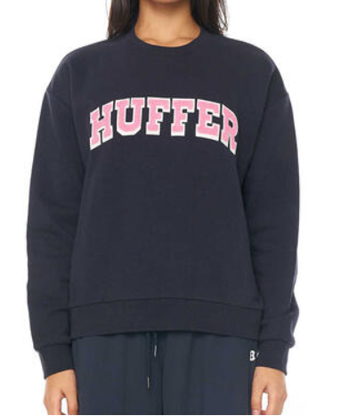 Huffer Slouch Crew Area Navy