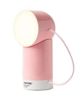 Lexon x Pantone Orbe Lamp Light Pink