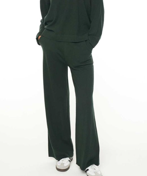 Huffer Merino Lounge Pant Forest