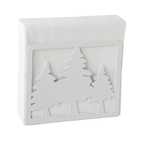 IHR Metal Tree Napkin Holder White