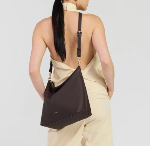 Miki Shoulder Bag - Cacao Luxe