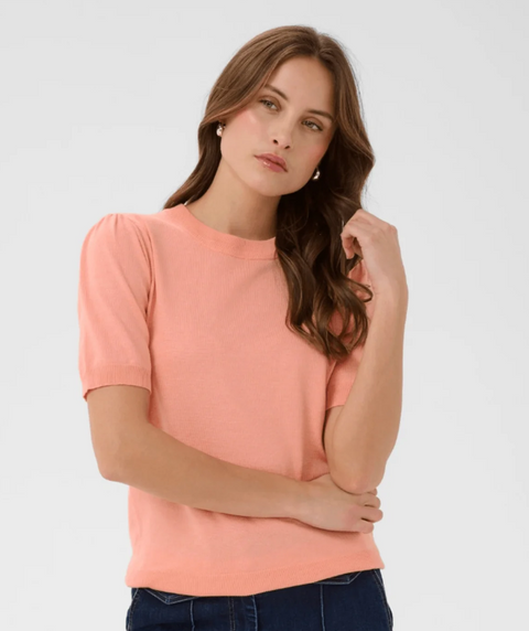 Mila SS Pullover Blooming Dahlia