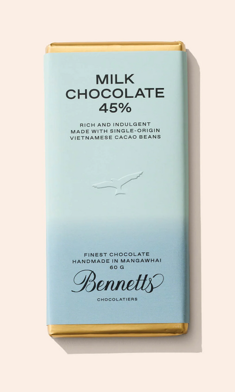 Bennetts 60g Bar Milk Vietnam Chocolate