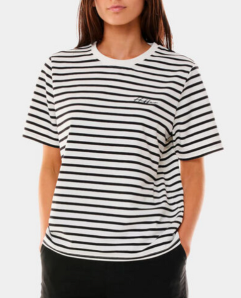 Huffer Oui Oui Classic Tee Black/Chalk