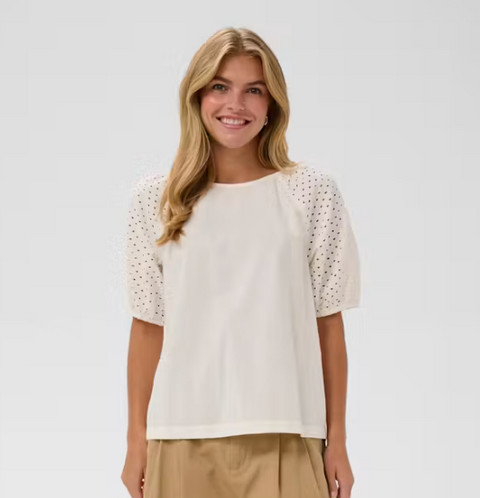 Pala SZ SS Blouse- Ice