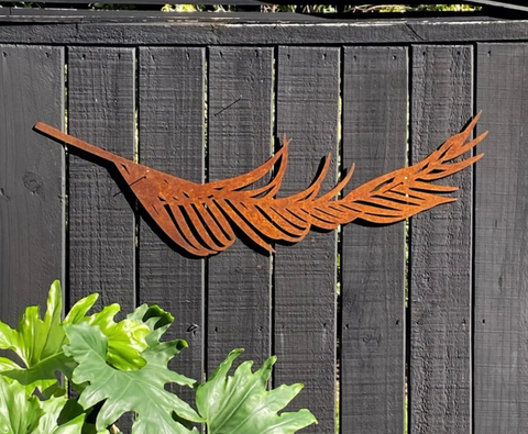 Palm Leaf Corten 1m