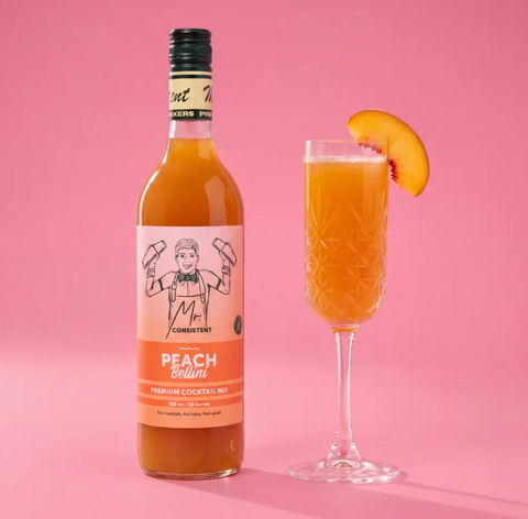 Peach Bellini Cocktail Mixer 12 serves