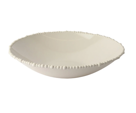 Melamine Pearl Tapered Bowl 38 cm Sand