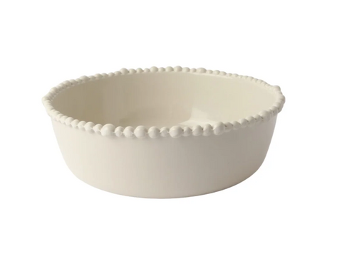 Melamine Pearl Upright Bowl 22 cm Sand