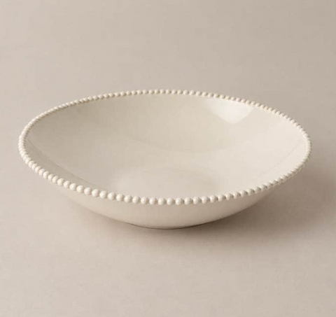 Melamine Pearl Tapered Bowl 19 cm Sand