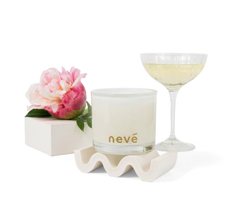 Neve Pink Peony + Prosecco Candle - Medium