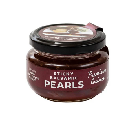 Sticky Balsamic Pearls Premium Quince