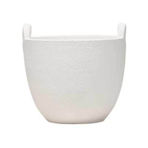 Rene 2 Handle Planter White