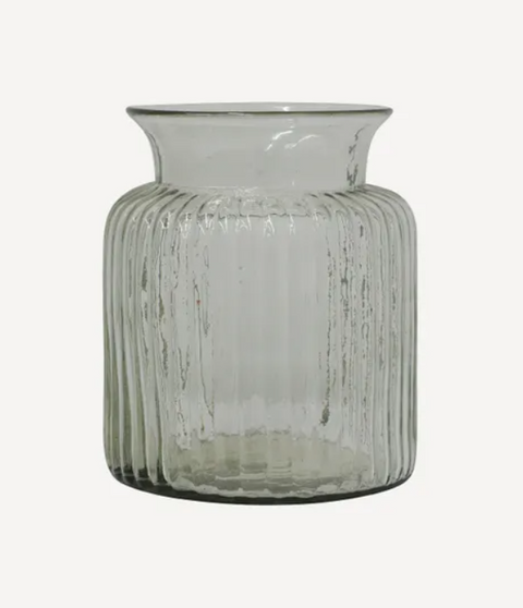 Ribbed Vase Narrow