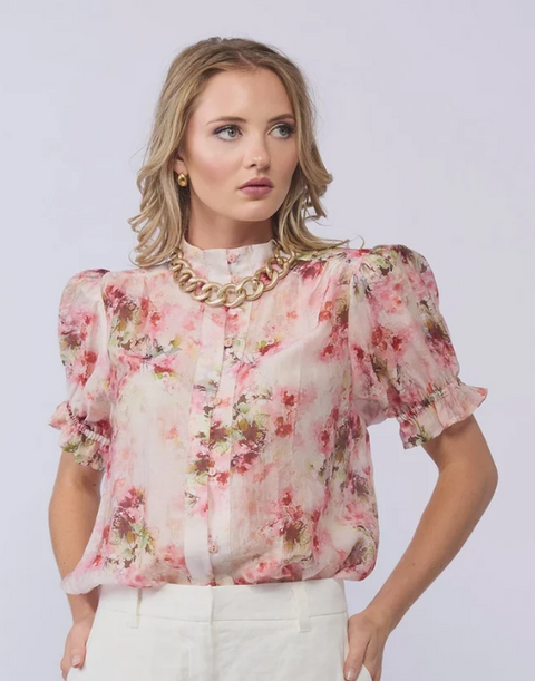 Riley Blouse Carnation