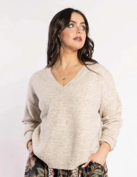 Rosalind Jumper -Chai