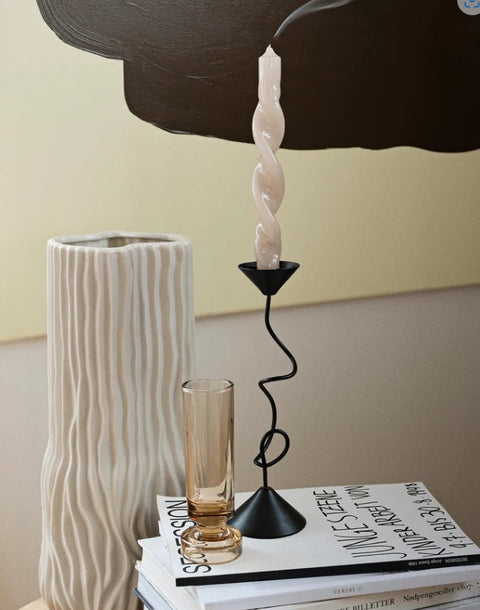 Broste Candleholder Selma Large Black