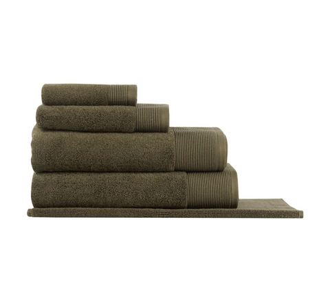Seneca Olive Face Cloth