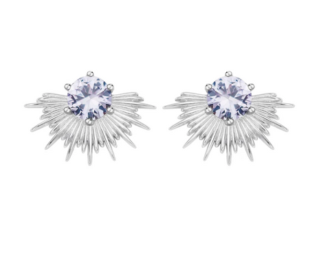 Solace Earrings 925 Sterling Silver WISTERIA