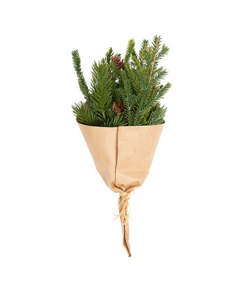 Spruce & Pinecone Bouquet 30cm