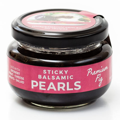 Sticky Balsamic Pearls Premium Fig